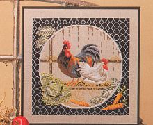 Набор для вышивания Курицы OEHLENSCHLAGER 73-76413