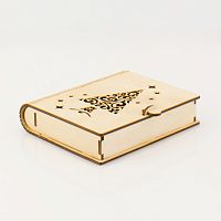 Коробка-книга с елочкой