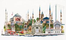 Набор для вышивания Стамбул канва лён 36 ct