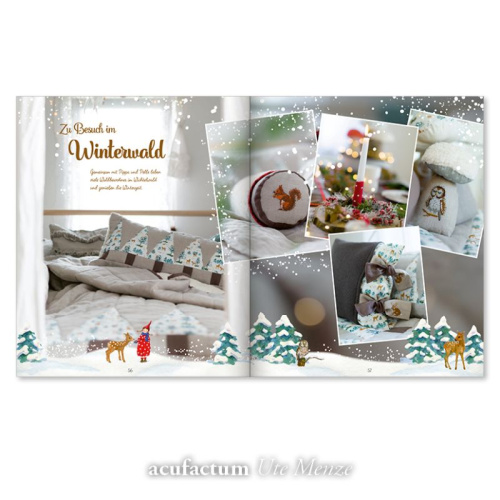 WeihnachtsGluck Счастливое Рождество книга с ПЕРЕВОДОМ+CD Acufactum Ute Menze K-4014 фото 4