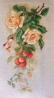 Набор для вышивания Розы и земляника по рисунку К. Кляйн Марья Искусница 06.002.42