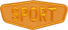 Термоаппликация Спорт оранжевый HKM 38630_5