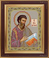 Икона Святой апостол и евангелист Матфей набор для вышивания бисером Galla Collection М264