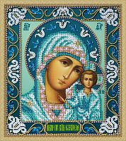 Икона Божией Матери Казанская набор для вышивания бисером Galla Collection И068