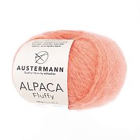 Пряжа Alpaca Fluffy 70% шерсть 30% альпака 85 м 50 г Austermann 98321-0010