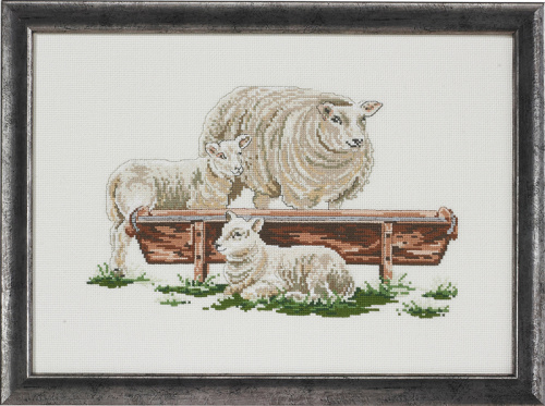 Набор для вышивания 3 овечки смотреть фото