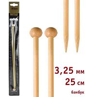 Спицы прямые бамбук №3.25 25 см addi 500-7/3.25-25