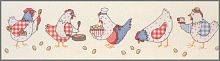 Набор для вышивания Anchor Chick Chicken 13*40 см MEZ PCE747