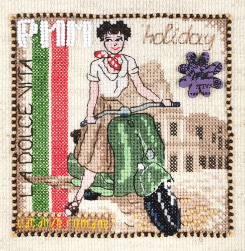 Набор для вышивания  Римские каникулы  Марья Искусница 13.003.29 смотреть фото