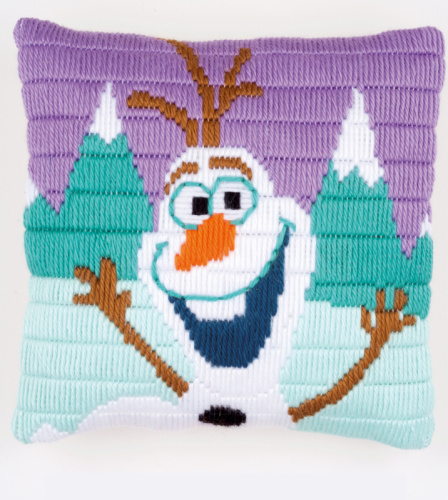 Набор для вышивания подушки Олаф Disney - PN-0169170 смотреть фото