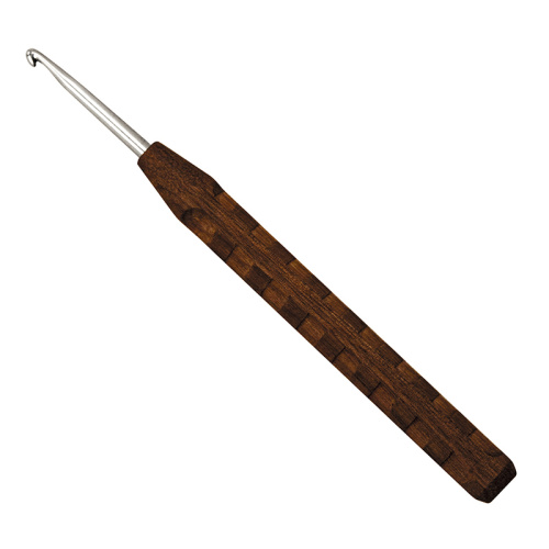 Фото крючок вязальный с ручкой из грецкого ореха №3.5 16 см addi 587-2/3,5-16 дешево