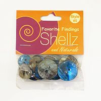 Пуговицы Shellz & Natural Agoya Buttons Blumenthal Lansing 1850 00065