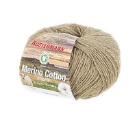 Пряжа Merino Cotton organic 55% шерсть 45% хлопок 50 г 230 м Austermann 98311-0011