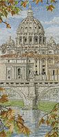 Набор для вышивания Anchor St Peter’s Basilica 32*14 см MEZ PCE0815