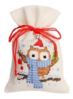 Набор для вышивания мешочка Совёнок с шарфом VERVACO PN-0147604