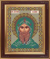 Икона Святой Антоний Великий набор для вышивания бисером Galla Collection М268