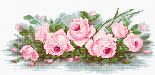 Набор для вышивания Романтические розы смотреть фото