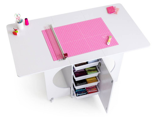 Фото стол раскройный cutting table ii белый hemline tlm.ct2-w001 на сайте ArtPins.ru фото 7