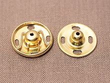 Кнопки пришивные металлические с защитой от коррозии Hemline 420.15.G