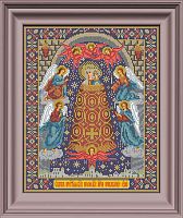 Икона Божией Матери Прибавление ума набор для вышивания бисером Galla Collection И038