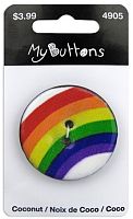Пуговица My Buttons - Coconut Rainbow Arch Blumenthal Lansing 630004905
