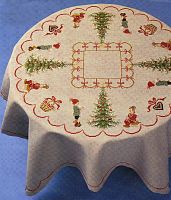 Набор для вышивания: Рождественская скатерть  OEHLENSCHLAGER 43370