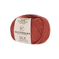 Пряжа Silk Cotton 70% хлопок 30% шелк 50 г 130 м Austermann 90301-0008