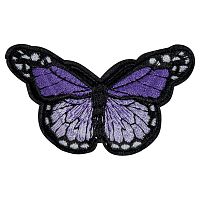 Термоаппликация Большая фиолетовая бабочка  HKM 39256