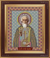 Икона Святой преподобный Сергий Радонежский набор для вышивания бисером Galla Collection М261