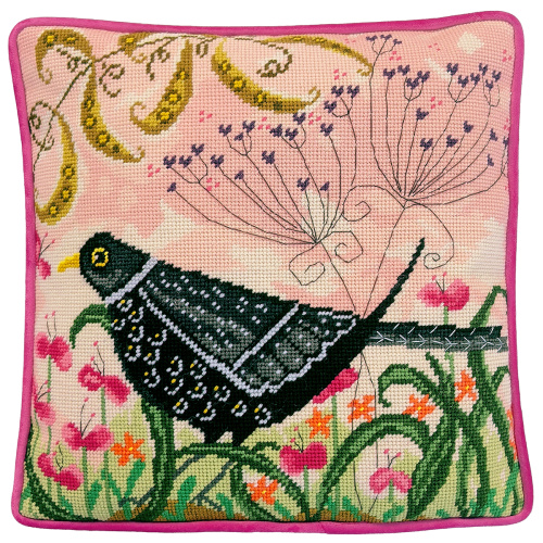 Набор для вышивания подушки Blackbird Tapestry  Bothy Threads TLH1 смотреть фото