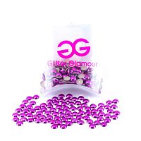 Термоклеевые украшения для декора Domestuds Light Purple 1упак 288 шт Glitter Glamour 50.0177