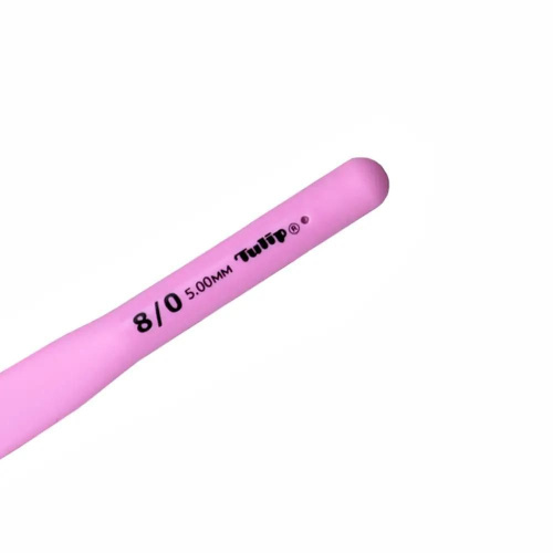 Крючок для вязания с ручкой ETIMO Rose 5 мм Tulip TER-10e фото 4