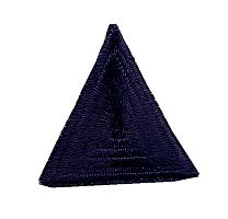 Термоаппликация Треугольник цвет темно-серый HKM 23525/1SB