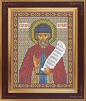 Икона Преподобный Виталий Александрийский набор для вышивания бисером Galla Collection М259