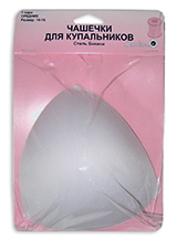 Фото чашечки для купальника треугольные без уступа с равномерным наполнением - 962.m на сайте ArtPins.ru