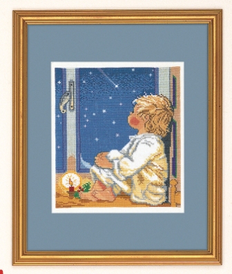 Набор для вышивания Мальчик смотрящий на звезды Eva Rosenstand 94-059 смотреть фото