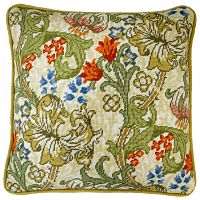 Набор для вышивания подушки Golden Lily William Morris (Золотая лилия)