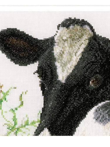 Набор для вышивания Корова лён 32 ct THEA GOUVERNEUR 452 смотреть фото фото 4