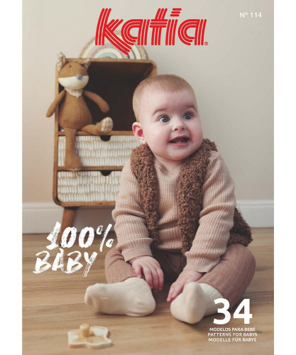 Журнал с моделями по пряже Katia Baby №114 фото Купить журнал с моделями по пряже katia baby №114