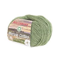 Пряжа Merino Cotton organic 55% шерсть 45% хлопок 50 г 230 м Austermann 98311-0012