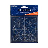 Шаблон для вышивки сашико  семь сокровищ ERS.004