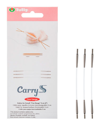 Тросик для чулочных спиц CarryS Fine Gauge 5 см Tulip CSMM-02