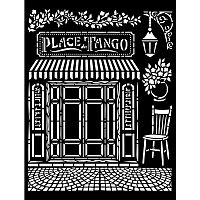 Трафарет Desire Place Tango 3D эффект STAMPERIA KSTD123
