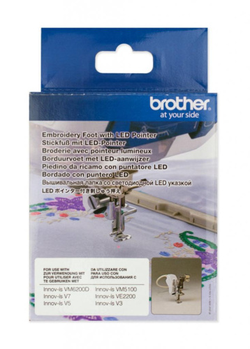 Лапка FLED1 вышивальная со светодиодным указателем Brother XF4168001 купить