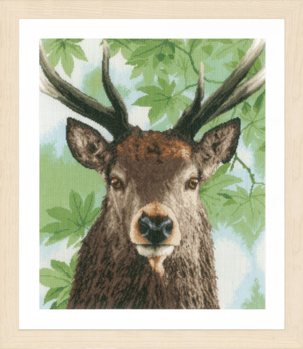 Набор для вышивания Proud red deer LanArte смотреть фото