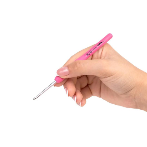Крючок для вязания с ручкой ETIMO Rose 3.5 мм Tulip TER-07e фото 3