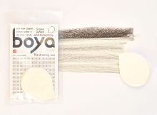Пастель восковая для рисования Boya мелок белый 1 SET/SNOW WHITE