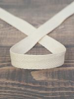 Тесьма киперная SAFISA, 15 мм, 25 м, цвет 21, бежевый