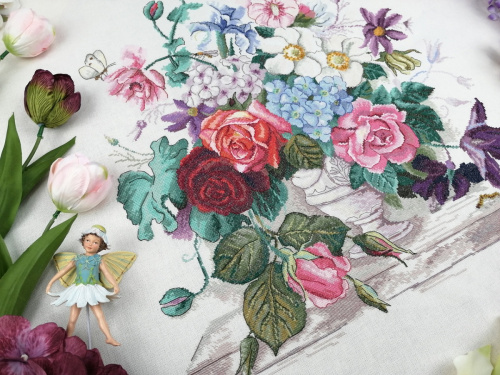 Набор для вышивания Великолепие цветов  Марья Искусница 06.002.77 смотреть фото фото 2