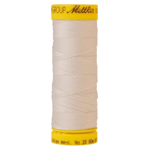 Фото нить хлопок отделочная silk-finish cotton 28 80 м цвет 3000 на сайте ArtPins.ru